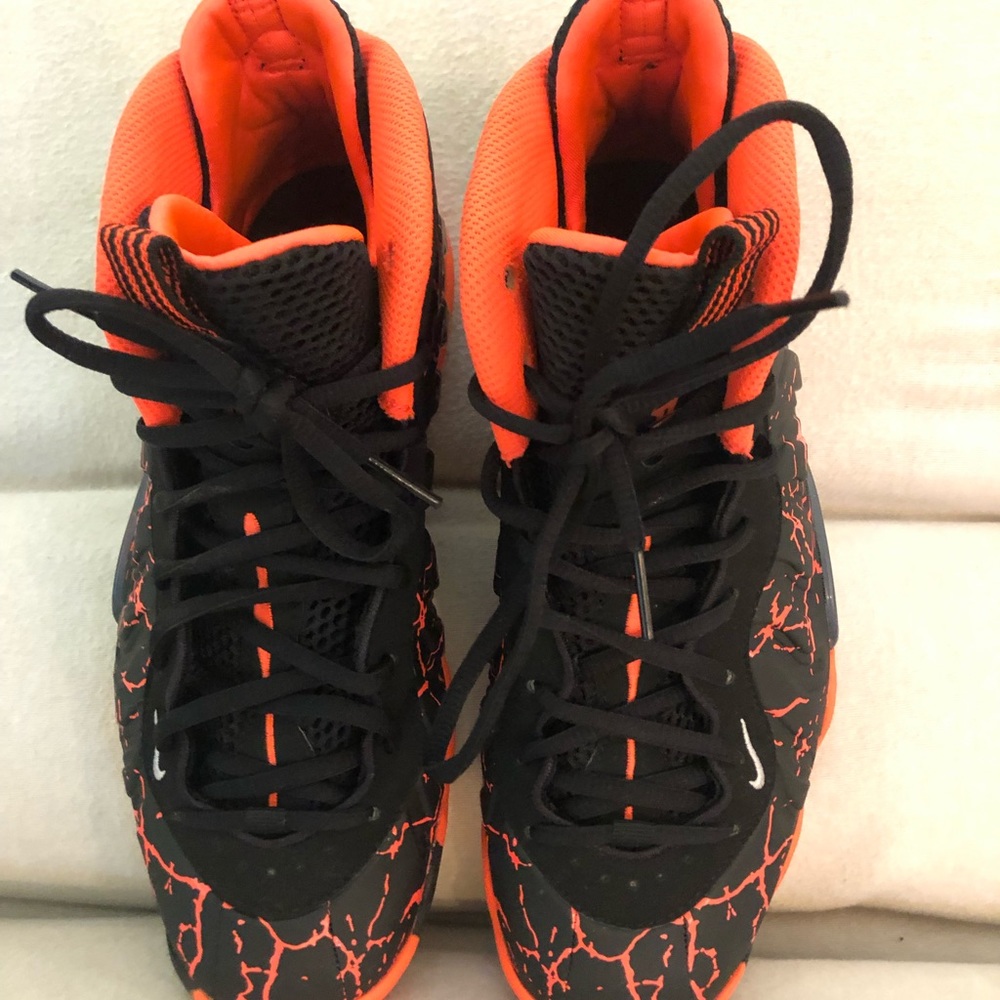 Nike Little Posite One Foamposite Lava Boys 6Y